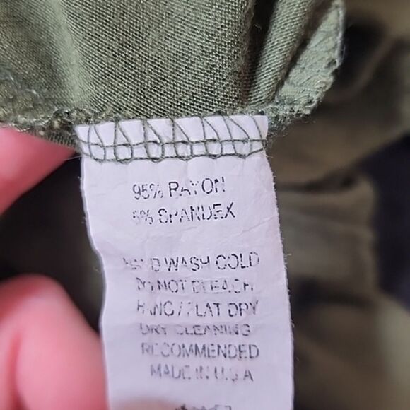 Caralese Asymmetrical Handkerchief Hem Tunic Dress Size Large‎ - Picture 14 of 15